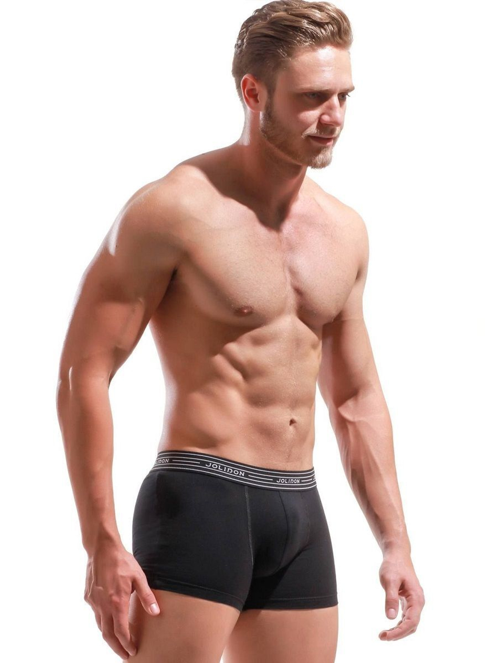 Трусы-боксеры с широкой резинкой (Размер: L) (Цвет: белый)