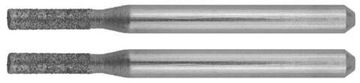 ЗУБР 2 шт, 2.33 x 10.0 x 3.2 x 38 мм, набор алмазных мини-шарошек (35921)