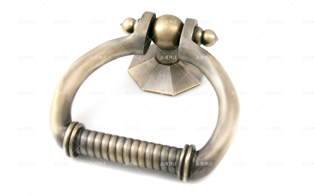 Дверная ручка стучалка большая