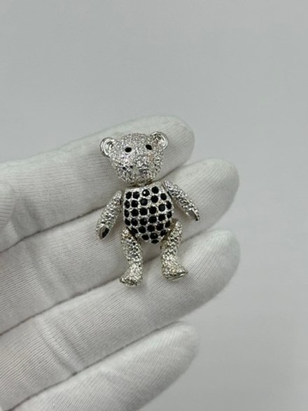 Брошь пин Медведь подвижный Napier