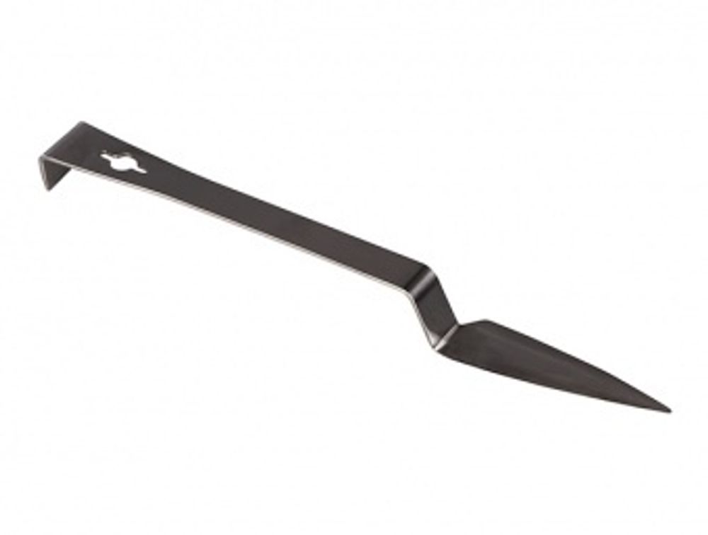 Стамеска - нож 271х25х2 мм шлифованный без ручки