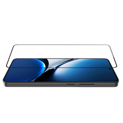 Защитное стекло для Xiaomi Redmi Turbo 4 и Poco X7 Pro, тонкие черные рамками и олеофобное покрытие, G-Rhino