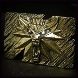 Пряжка для ремня "Ведьмак"