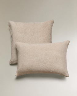Zara Home наволочка декоративная из хлопка, серый · 5109/007