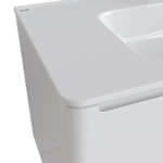 Тумба с умывальником IDDIS Edifice, напольная, 100 см, белая, EDI10WFi95K