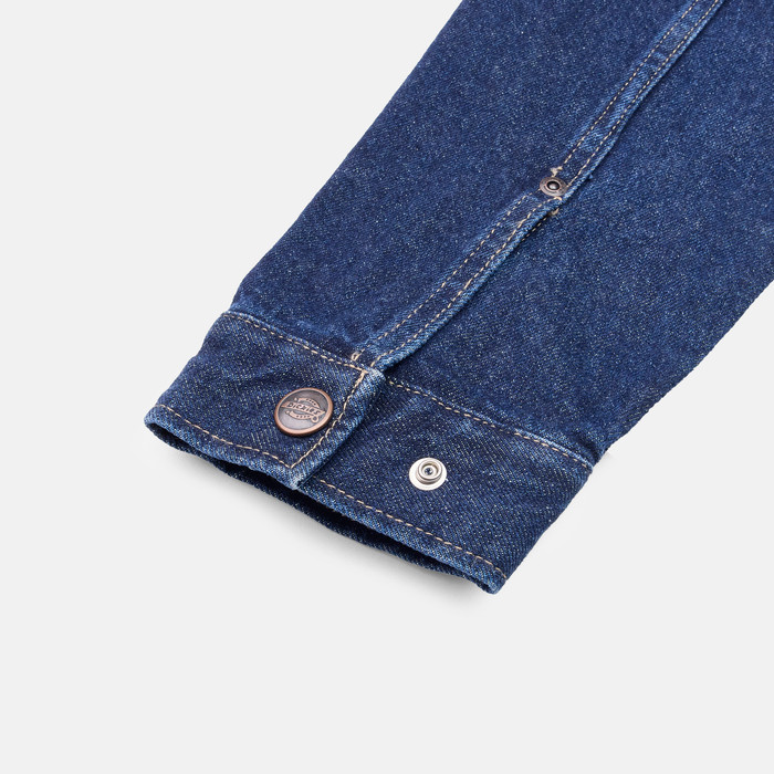 Куртка Dickies Denim Painter Jacket Dark Indigo артикул:DK0A88EG0DD1 - купить в магазине Дайс