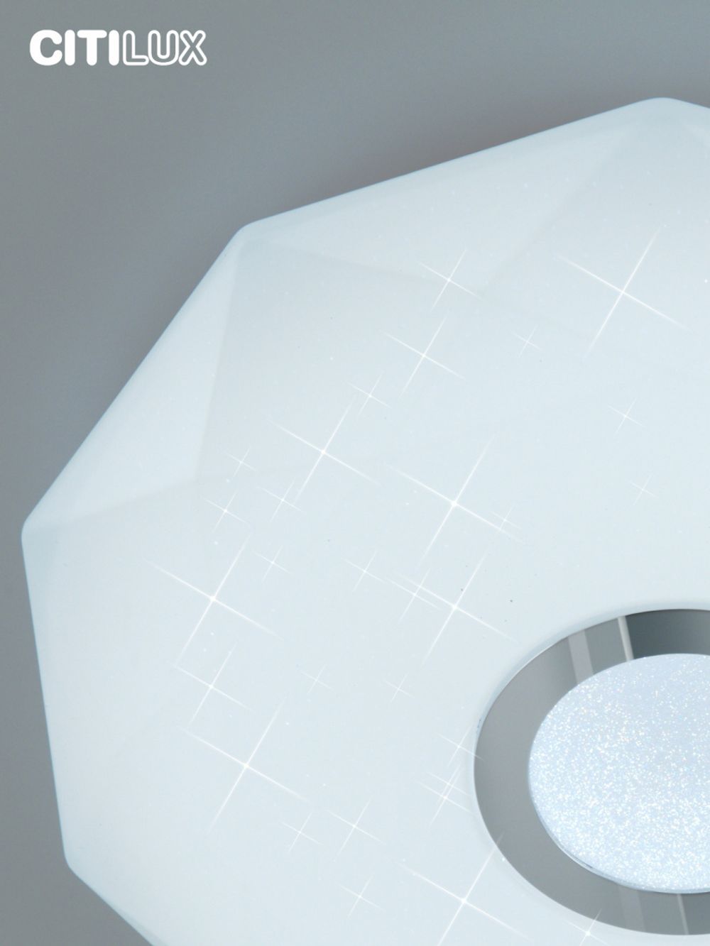 Citilux Диамант Смарт CL713A40G Умная люстра Хром