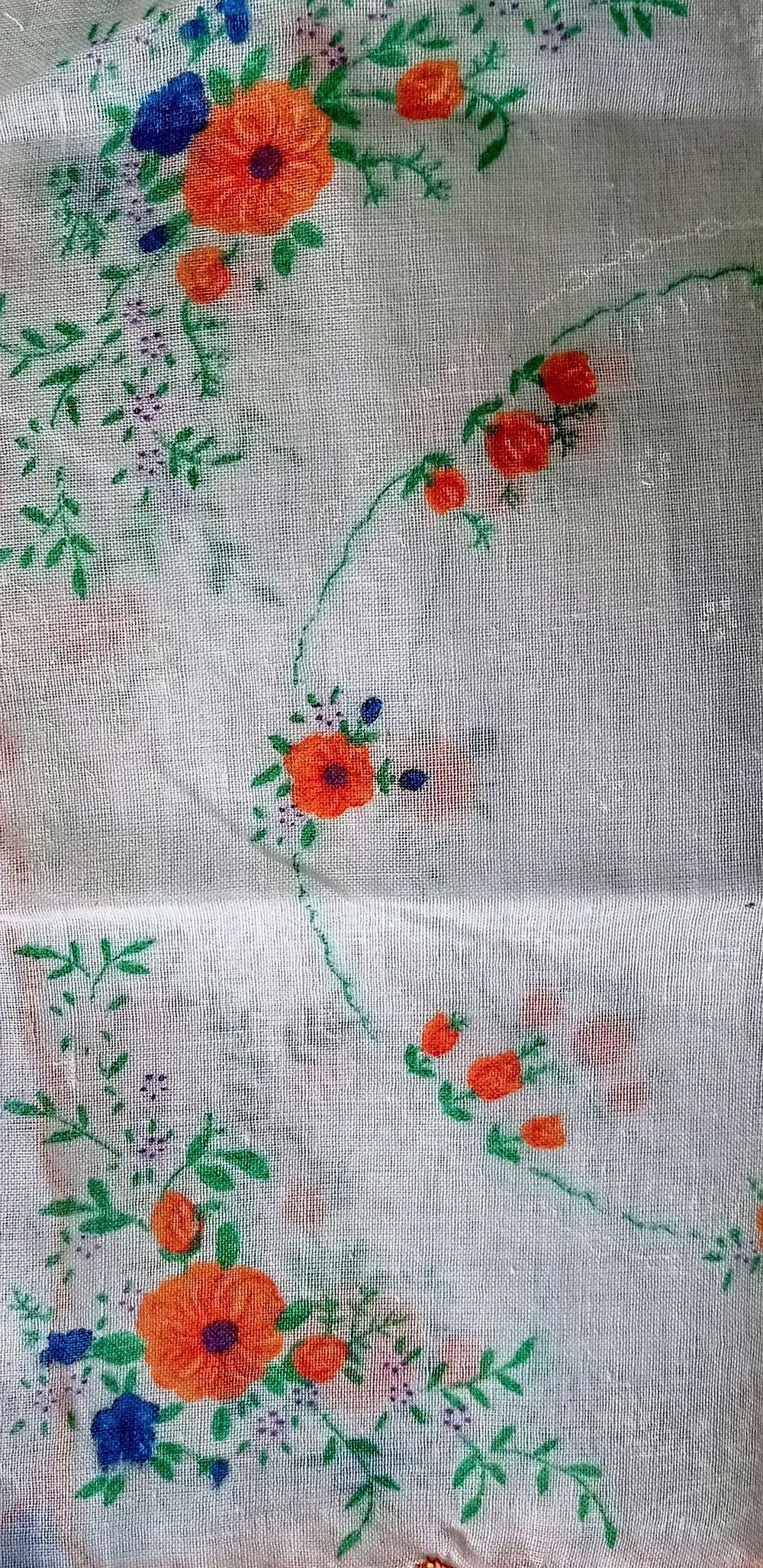 Носовой платок, размер 24 x 24 см, 1 шт., разные цвета