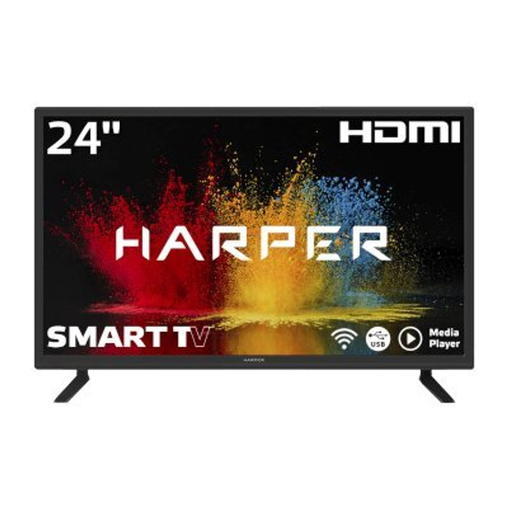 тв ЖК Harper 24R470TS T2 Smart