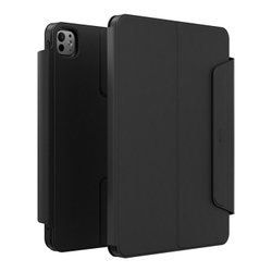 Uniq для iPad 11 (2025 A16)/ 10.9 (2022) чехол ROVUS SnapMount Magnetic 360 Rotate Detach Black