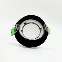 Светильник точечный встраиваемый Deko Lamp GU 5.3, спот светодиодный потолочный, черный.