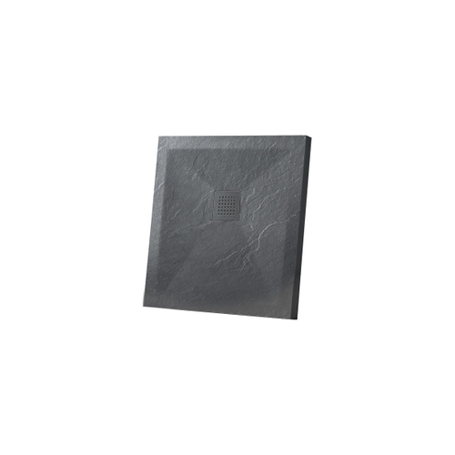 Поддон для душа из искусственного камня VST-4SR1010A, 1000*1000*25, антрацит