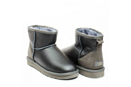 UGG Mens Classic Mini Metallic Grey