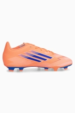 Бутсы adidas F50 Club FG/MG Junior - оранжевый