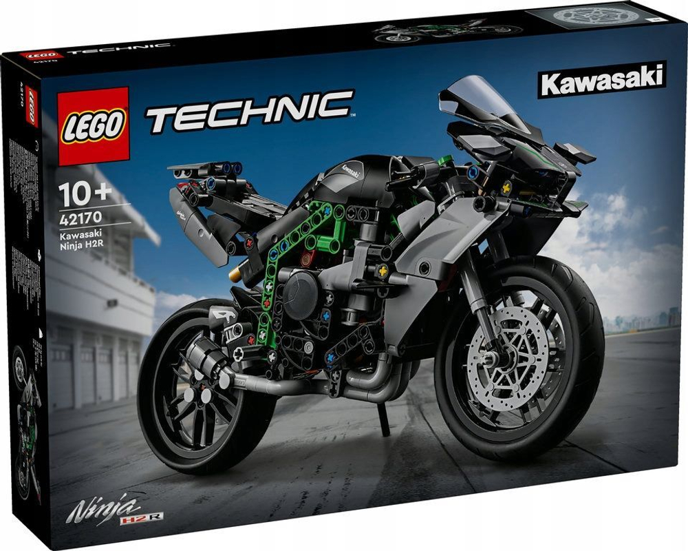 Конструктор LEGO Technic - Мотоцикл Kawasaki Ninja H2R Кавасаки Ниндзя -  Лего Техник 42170 купить в Москве | Доставка по России.