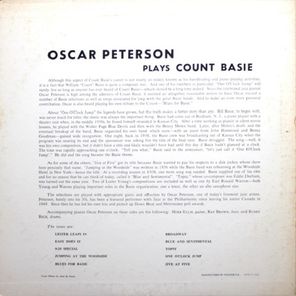 Oscar Peterson / Oscar Peterson Plays Count Basie (LP)