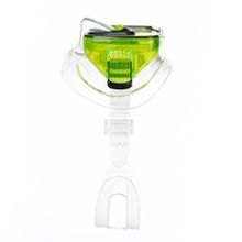 Маска для плавания SALVAS Geo Md Mask CA140S1GYSTH, размер Medium, желтая