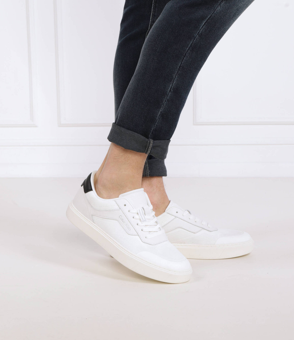 Кроссовки LOW TOP LACE UP KNIT Calvin Klein - белый(HM0HM00922)