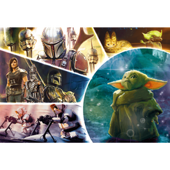 Puzzle - "100" - Baby Yoda / Lucasfilm Star Wars The Mandalorian