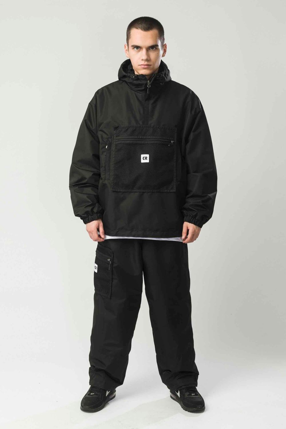 Анорак Codered Square Wide Легкий черный
