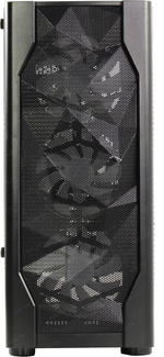 Корпус Miditower 1STPLAYER DK D4 D4-BK-4G6 Black ATX без БП, с окном
