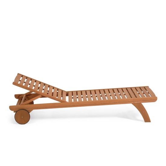 Шезлонг Beila из массива эвкалипта Испания La Forma