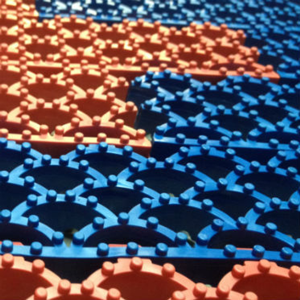 Модульное грязезащитное покрытие Scrub c рисунком (логотипом)