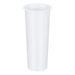 Ваза для цветов D110мм H=26см 1,8л (белый)