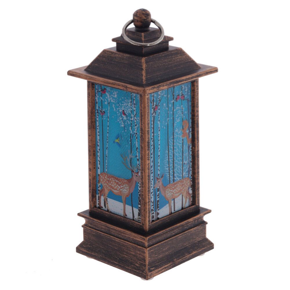 GAEM Изделие декоративное "Фонарь" (подсвет, LR44 х3шт) L5 W5 H12,5 см (блок 12), 3в.