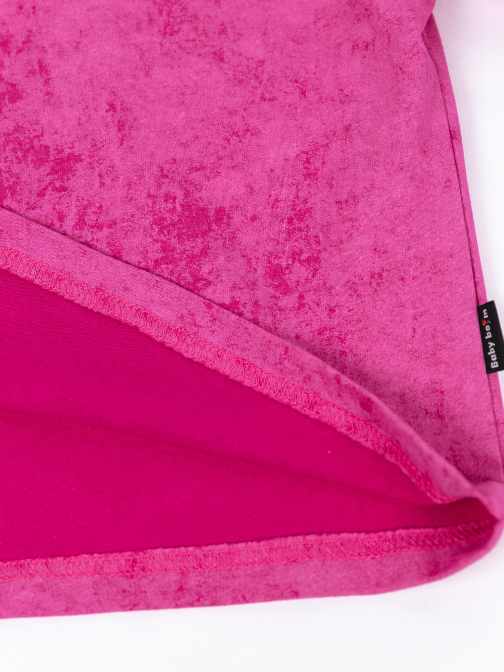 Футболка фуксия "варёнка"