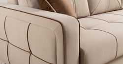 Диван кровать Черри, Бежевый