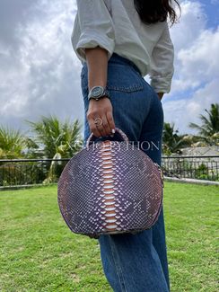 Сумка из кожи питона BG -355