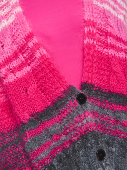 Кардиган из мохера (Knitted in Germany)