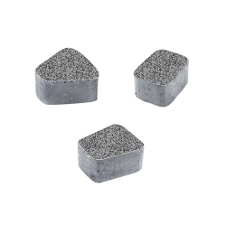 Тротуарная плитка КЛАССИКО (круг) - Гранит+ Серый с черным, комплект из 3 видов плит