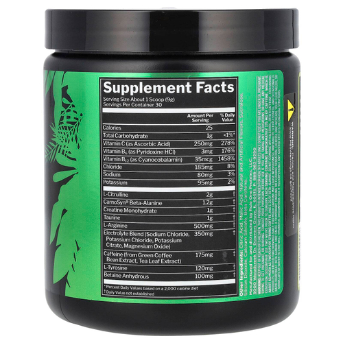 Rule One Proteins, Roar, Ferocious предтренировочный комплекс, со вкусом лимона и лайма, 270 г (9,52 унции)