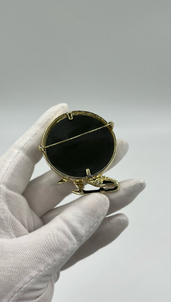 Брошь с зеркалом Фигурное катание Danecraft