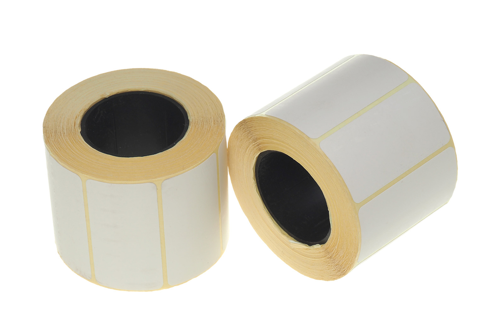 Термоэтикетка 58ммх30мм втулка 40мм ECO без печати (750шт/рол) 60шт/уп цена за шт ВЕРБУС (00000004683)