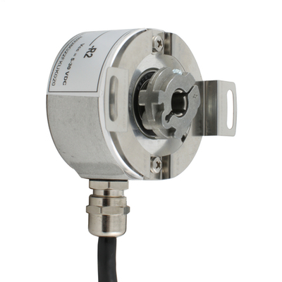 Инкрементальный программируемый энкодер INNOCONT EIP 50HO 8630V3000-R2 D=50мм, полый вал 8мм, 5…30VDC, выход TTL/HTL с инверсией, IP 54