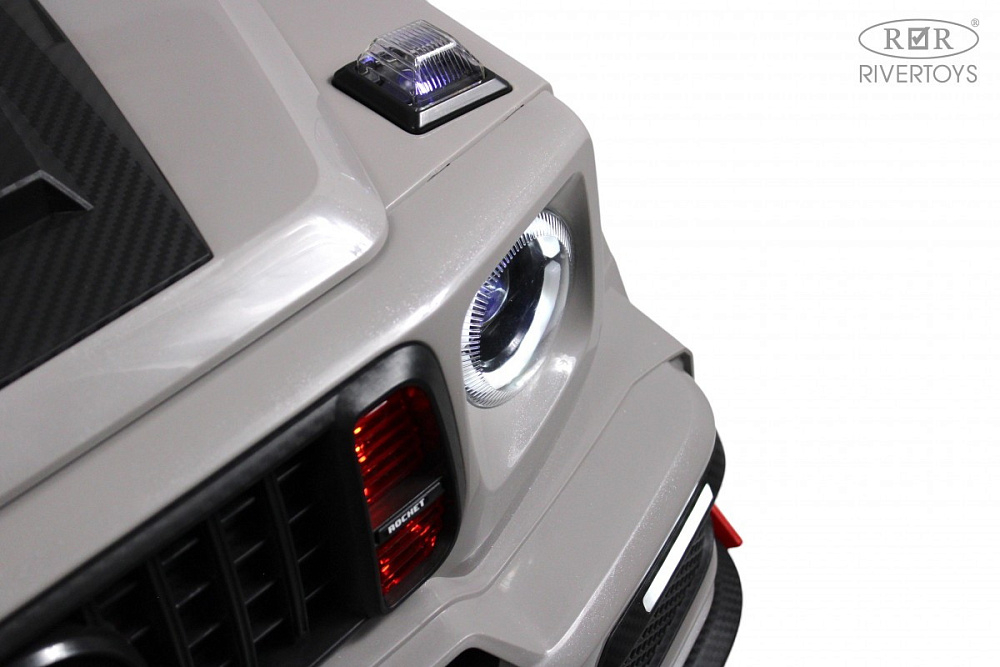 Детский электромобиль RiverToys Z888ZZ GREY/серый