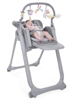 Стульчик для кормления Chicco Polly Magic Relax 0+ Graphite