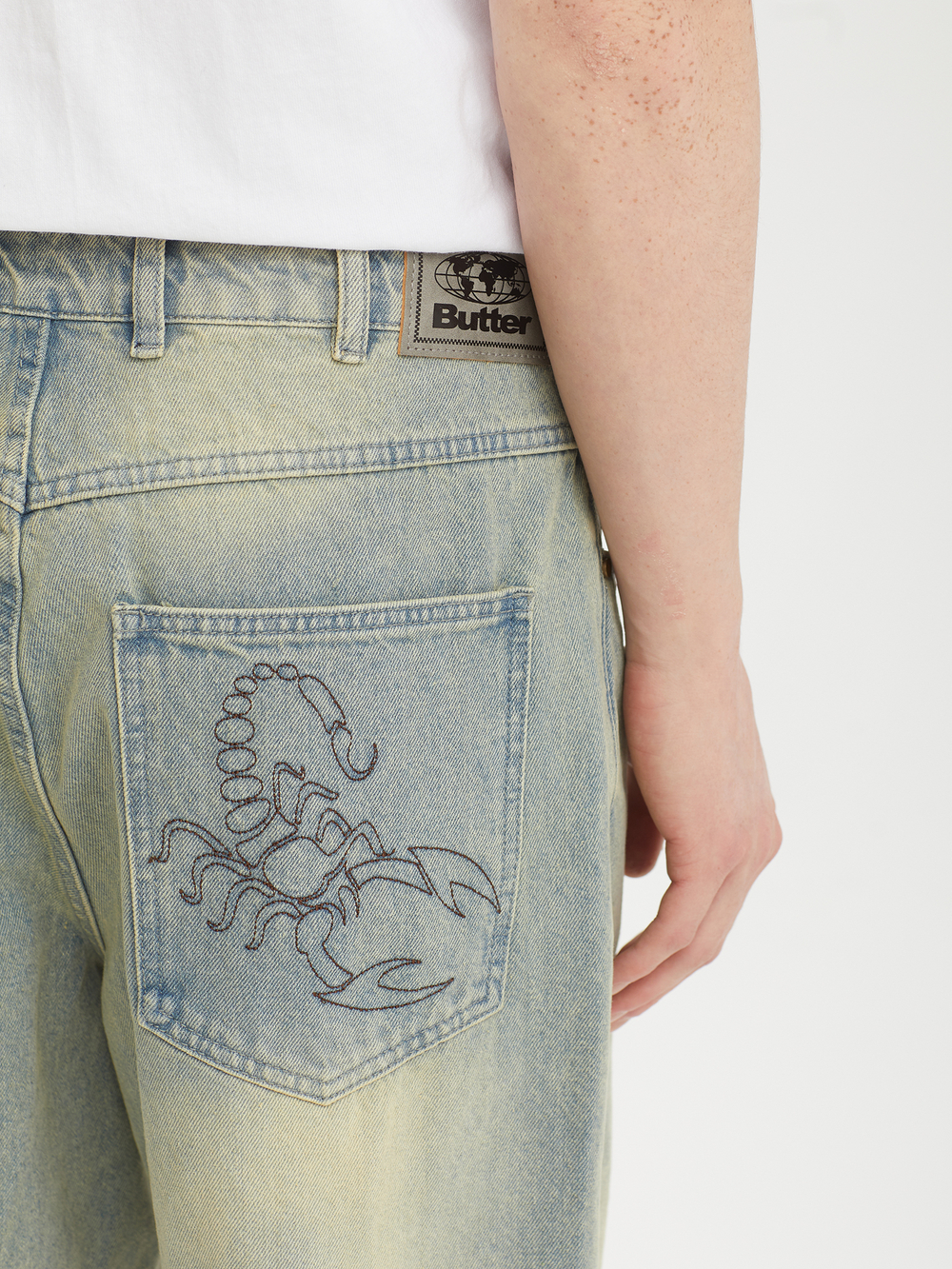 Мужские Джинсы (Regular Fit) Scorpion Stitch