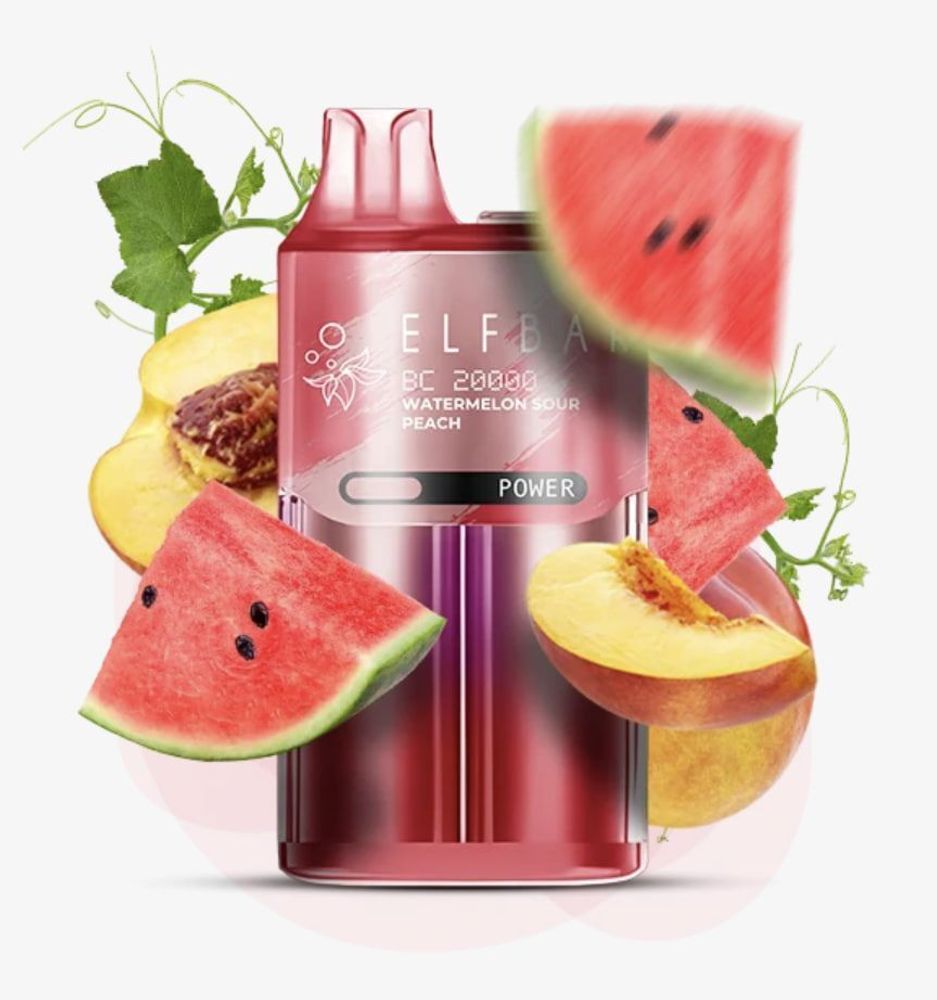 ELF BAR BC20000 - Watermelon Sour Peach (5% nic)
