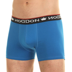 Синие мужские трусы-боксеры с пришивной брендированной резинкой (Размер: XXL) (Цвет: синий)