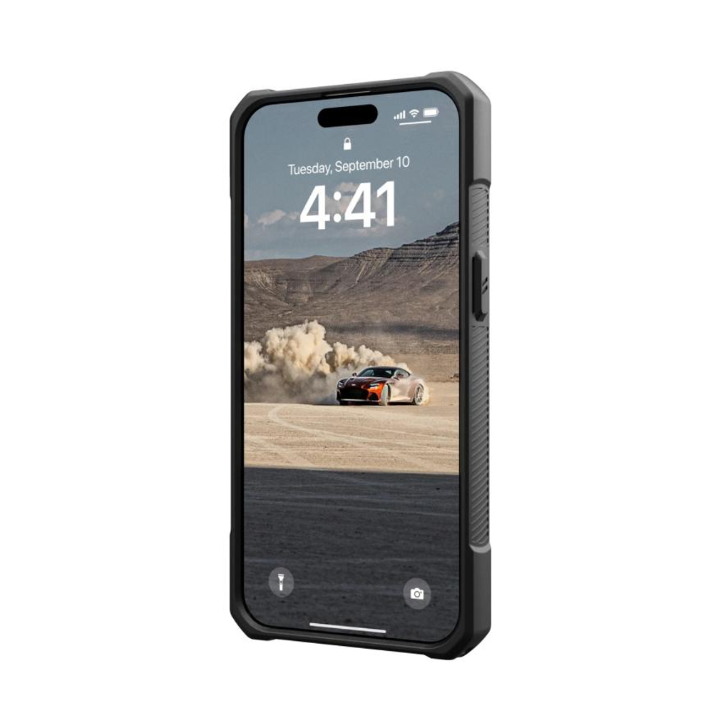 Защитный чехол UAG Monarch Kevlar для iPhone 15 Pro Max Композитный гибридный чехол с высоким уровнем защиты при падении