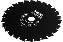 Диск для триммера c долотообразной формой зуба 230x25.4 мм, 26 зубов Denzel 96380