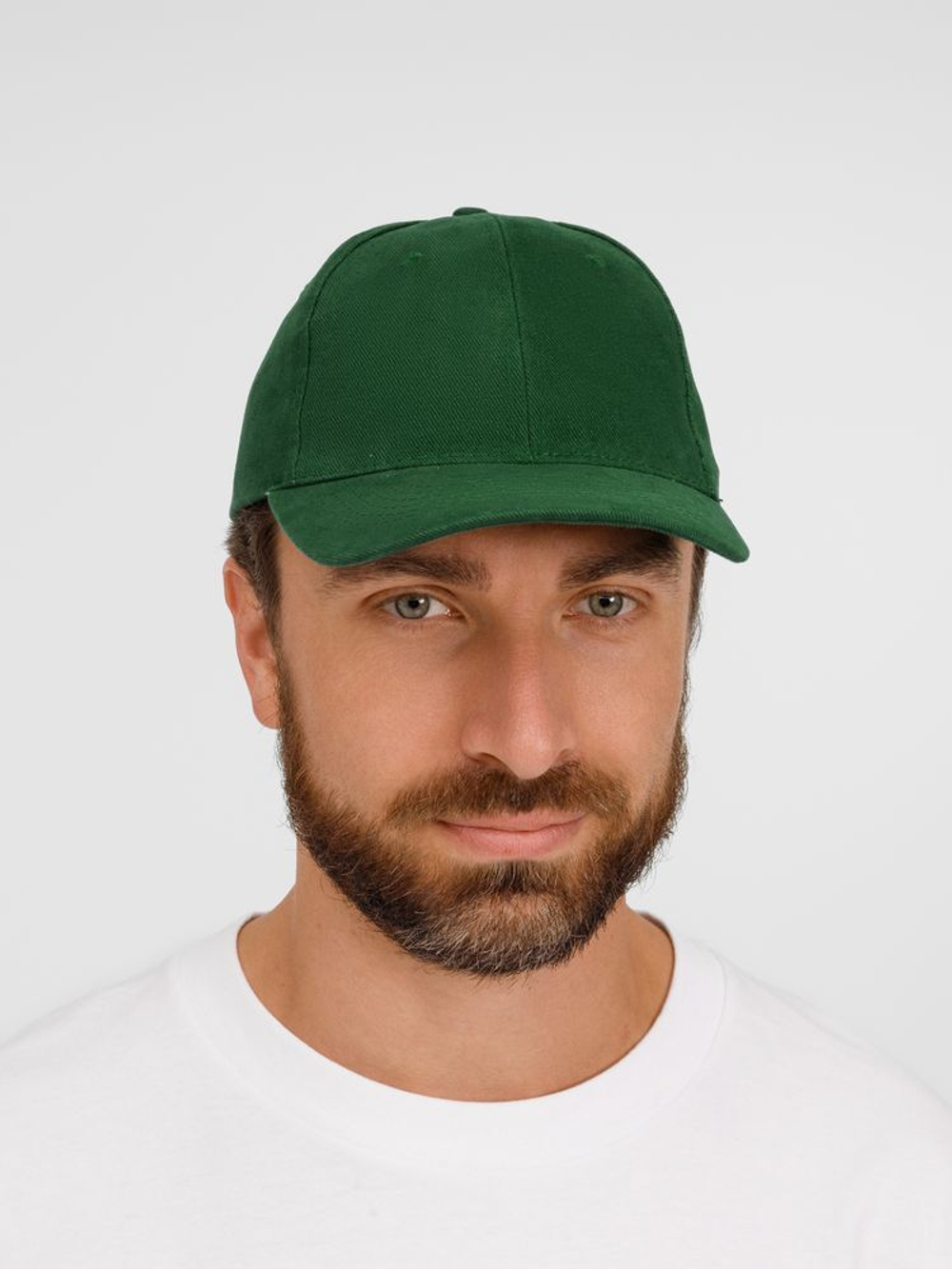 Бейсболка Buffalo, темно-зеленая