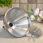 Воронка с фильтром нерж 10,5*13*10,5см "Domestico"