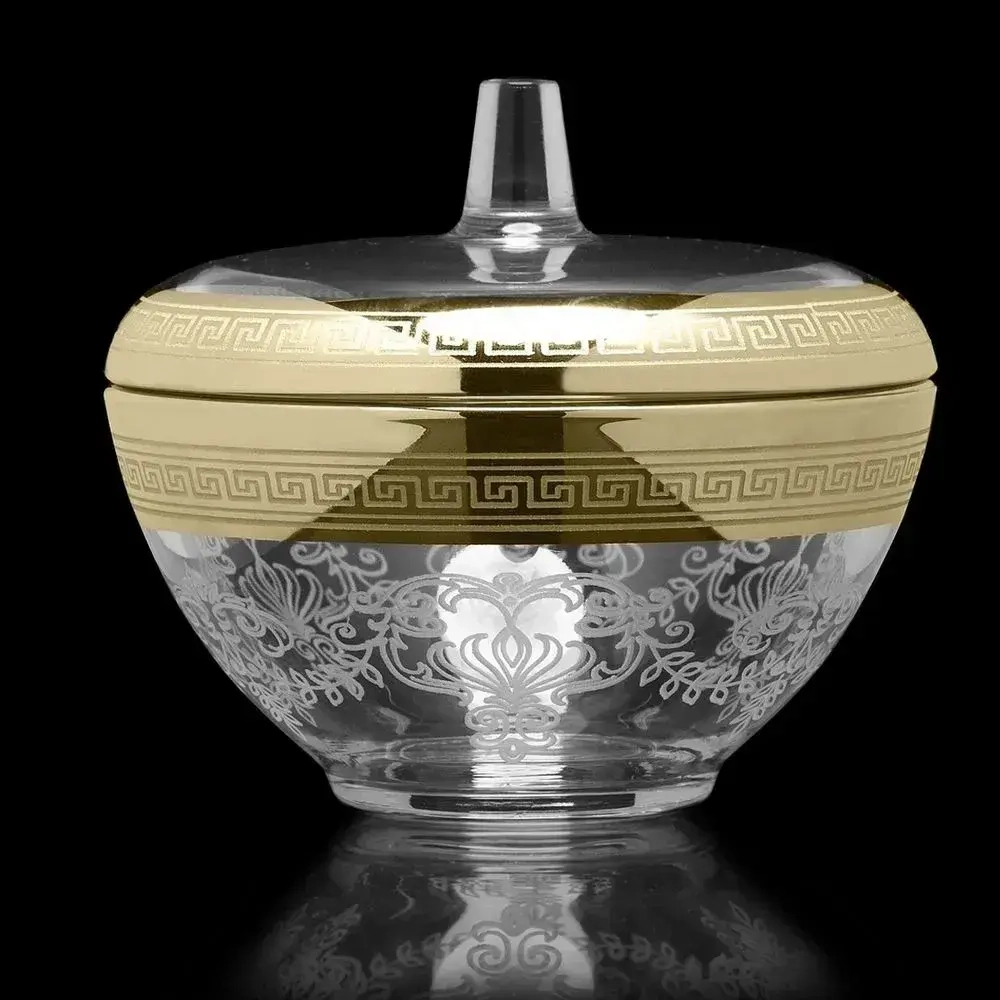 Сахарница с крышкой Барокко без упаковки SL