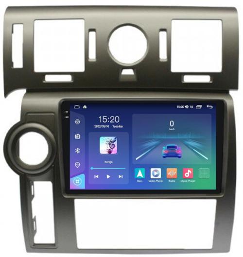 Магнитола для Hummer H2 2002-2009 - Parafar PF040U2K на Android 13, Быстрая, QLED+2K, CarPlay, 4G SIM-слот