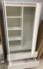 Шкаф Мори МШ 900.1 Белый